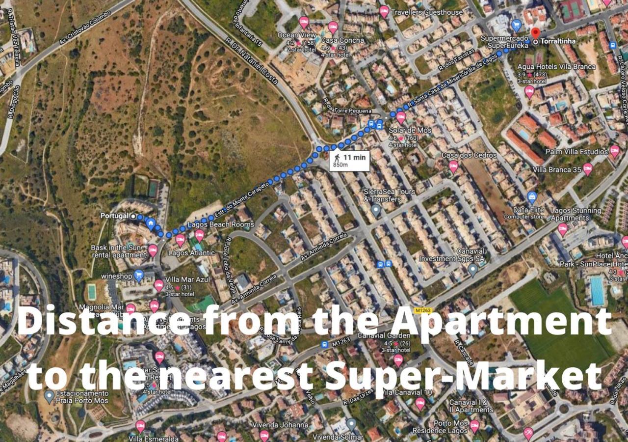 Large Penthouse Near Porto De Mos Beach With Magnificent Views In Lagos Luaran gambar